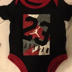 Jordan onesie newborn